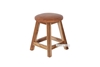 Picture of FUJIYAMA Round Stool (Genuine Cowhide)