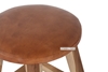 Picture of FUJIYAMA Round Stool (Genuine Cowhide)