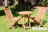 Picture of BALI SOLID TEAK 3pcs FOLDING TABLE set MODEL 206A