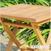 Picture of BALI Solid Teak Wood Outdoor Square Folding Table Model 058