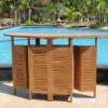 Picture of BALI Solid Teak Wood Bar Set Model 140