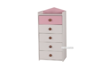 Picture of TWIRL 5 Drawer CHEST *PINK