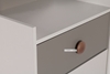 Picture of TWIRL 5 Drawer CHEST *MATTE GREY