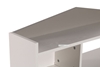 Picture of TWIRL WRITING DESK WITH SHELF *MATTE GREY