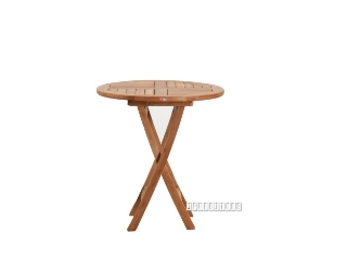 Picture of BALI SOLID TEAK ROUND TABLE - Diameter 80 CM
