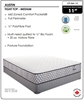 Picture of Springwall AUSTIN Tight Top Comfort Pocket Spring Medium Mattress