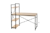 Picture of CITY 120/140 Desk with Reversible Shelf (Black)