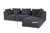 Picture of RENO SOFA System *FEATHER FILLED, WASHABLE* REVERSIBLE