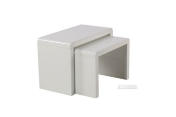 Picture of WEISS Nesting Table *White Gloss