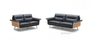 Picture of STANLEY 3+2 SOFA RANGE  - Genuine Leather - 3 + 2 Combo