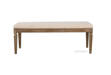 Picture of IMPERIAL DINING BENCH *SOLID WHITE WASH TIMBER