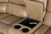 Picture of ARTHUR LeatherGel Sectional Power Recliner *SandStone