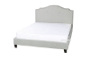 Picture of CROFT Upholstered Bed Frame in Queen/King Size (Grey)