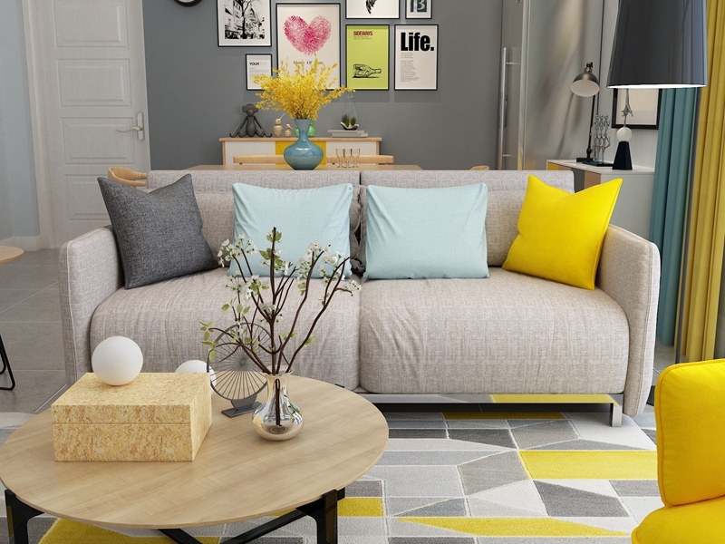 Picture of KAYLA 3+2 SOFA RANGE * BEIGE