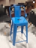 Picture of TOLIX Replica Bar Stool Seat H76 with Back