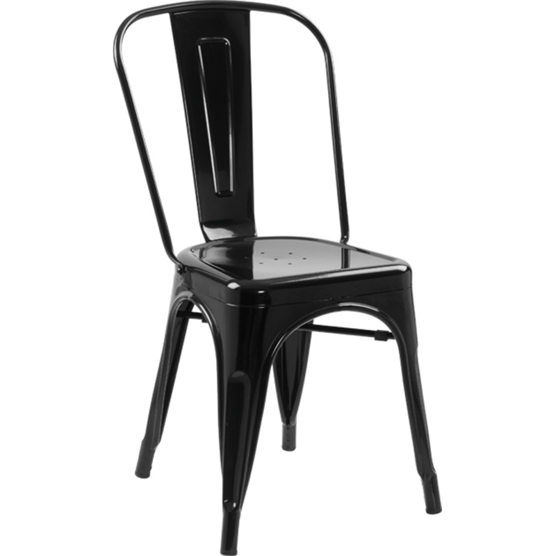 Picture of TOLIX Replica Dining Chair - Black