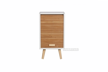 Picture of MANSFIELD 1 DOOR BAMBOO SMALL CABINET