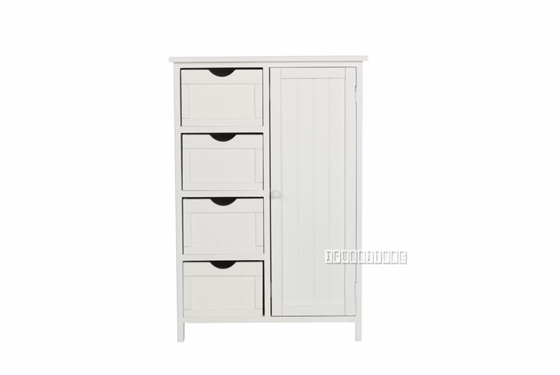 Picture of NORTON 4 DRW 1DR SMALL CABINET * WHITE