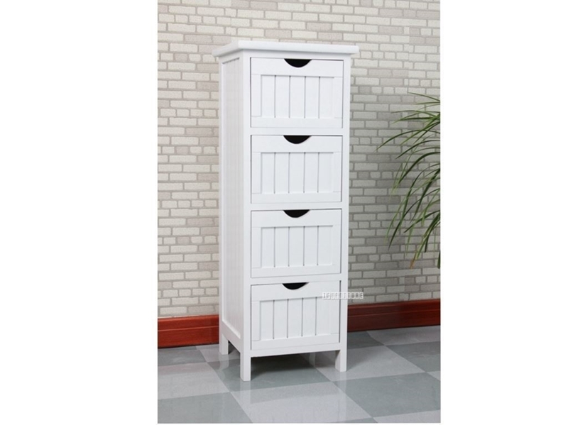 Picture of NORTON 4 DRW Small Cabinet (White)