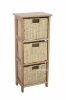 Picture of HONY Cabinet with 2/3 Paper Rope Baskets - 3 Drawers