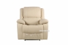 Picture of BRIGHTON RECLINING 1+ 2+3 Sofa Range (Beige) Air Leather- Armchair (1R)