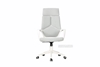 Picture of SUTTON HIGH BACK OFFICE CHAIR *WHITE FRAME WITH GREY FABRIC