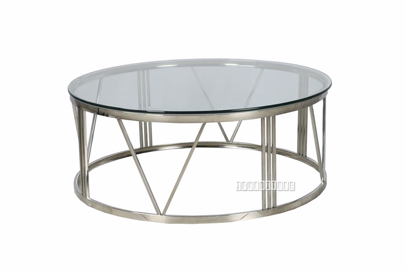 Picture of GALAXY ROUND COFFEE TABLE *CLEAR GLASS