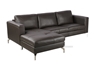 Picture of CINDY Sectional Sofa *Genuine Leather (Dark) - Right