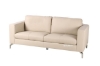 Picture of CINDY 3+2 Sofa Range *Genuine Leather (Beige) - 3 Seater