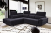 Picture of Bronte Sectional Sofa *Black - Right