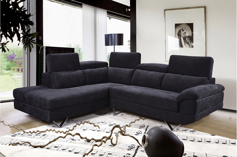 Picture of Bronte Sectional Sofa *Black