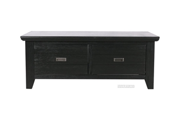 Picture of CAROL Solid Acacia Coffee Table (Black)