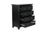 Picture of (FINAL SALE) CAROL SOLID ACACIA Chest *BLACK