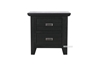 Picture of (Final Sale) CAROL Solid Acacia Nightstand (Black)