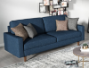 Picture of MAC Fabric Sofa Range (Dark Blue) - 2 Seater (Loveseat)