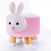 Picture of PLUSH ANIMAL Foot Stool (Pink Rabbit)