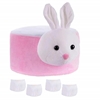 Picture of PLUSH ANIMAL Foot Stool (Pink Rabbit)