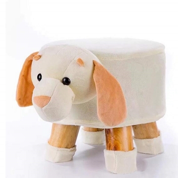 Picture of PLUSH ANIMAL FOOT STOOL - PUPPY