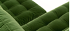 Picture of FAVERSHAM SECTIONAL SOFA IN GREEN* VELVET