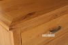 Picture of (FINAL SALE) NOTTINGHAM Solid Oak Wood 6-Drawer Dresser with Mirror 