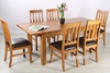 Picture of NOTTINGHAM 150-195 EXTENSION DINING TABLE *SOLID OAK