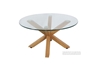Picture of POLO GLASS 80 ROUND COFFEE TABLE