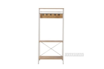 Picture of CITY Angled Storage Rack (White) - (31.5"x69.3"x13.8")