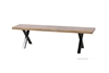 Picture of GALLOP 180 Dining Bench Live Edge (Dark)