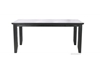 Picture of CAROL SOLID ACACIA 180 DINING TABLE *BLACK