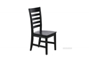 Picture of CAROL SOLID ACACIA 180 7PC DINING SET *BLACK