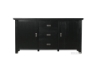 Picture of CAROL Solid Acacia Sideboard (Black)
