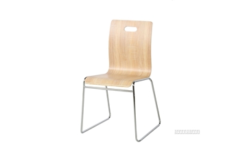 Picture of CURVE BENT WOOD CHAIR *STACKABLE