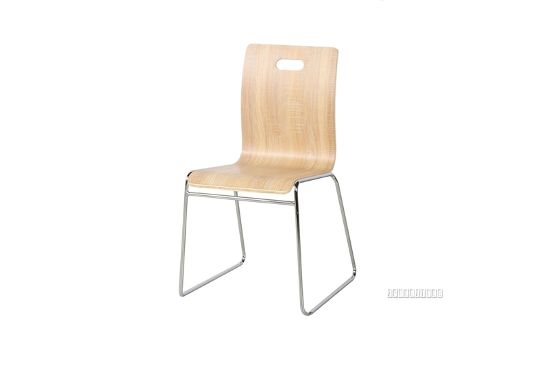 Picture of CURVE BENT WOOD CHAIR *STACKABLE