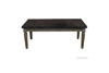 Picture of IMPERIAL COFFEE TABLE * REAL BLACK MARBLE TOP/WHITE WASH TIMBER